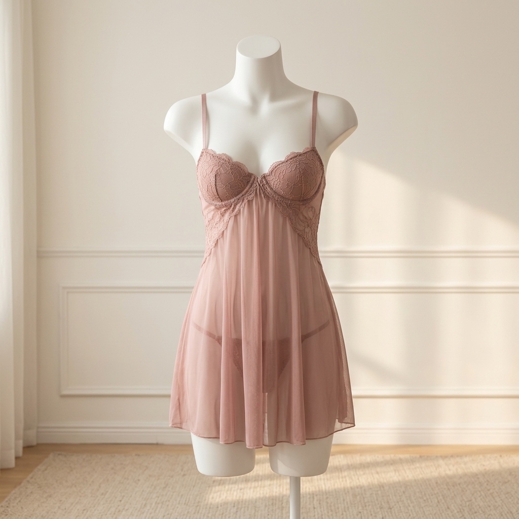 Damen-Babydoll-Dessous aus Spi – Babydoll Chemise Night Bewertung und Preis
