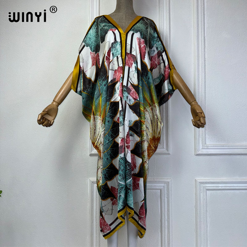 Winyi Sommer afrikanischen V-A – Robe Silk Women Bewertung und Preis