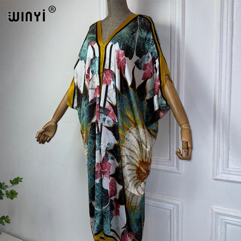 Winyi Sommer afrikanischen V-A – Robe Silk Women Bewertung und Preis