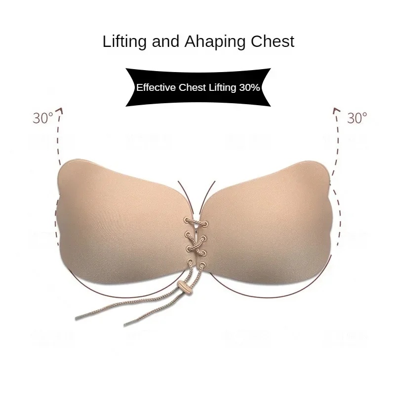 Unsichtbarer trägerloser Klebe – Strapless Bra Backless Bewertung und Preis