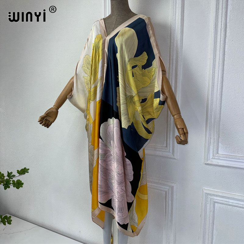 Winyi Sommer afrikanischen V-A – Robe Silk Women Bewertung und Preis