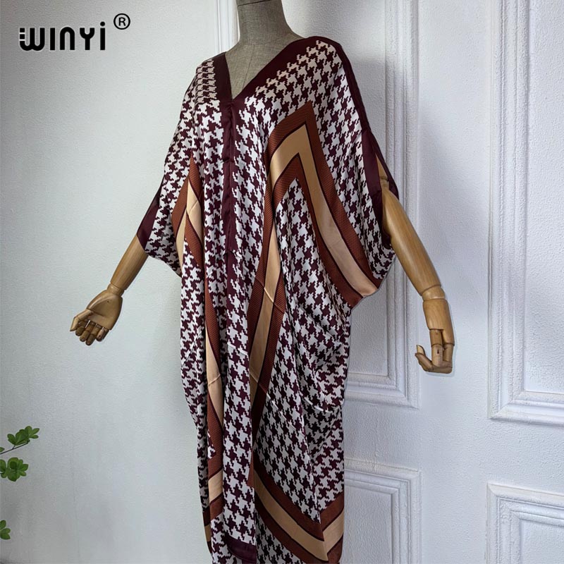Winyi Sommer afrikanischen V-A – Robe Silk Women Bewertung und Preis