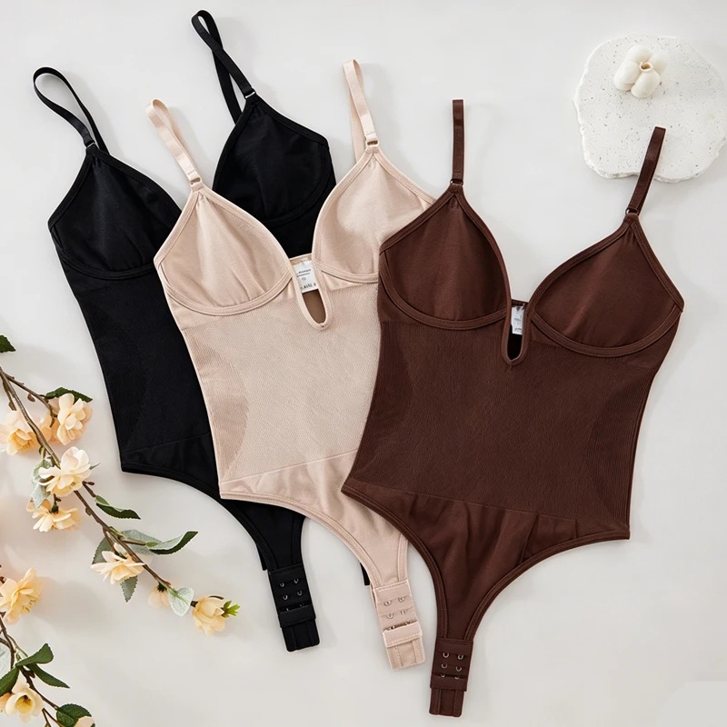 Damen Rückenfreier Bodysuit Sh – Shapewear Bodysuit Firm Bewertung und Preis